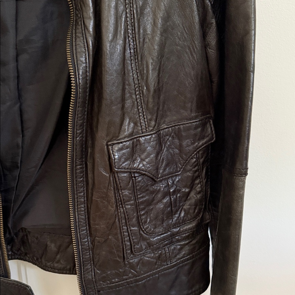 Hinge Leather Jacket - image 4